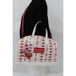 Vintage Strawberry Shortcake Shoulder Tote Bag‎ — Character Print